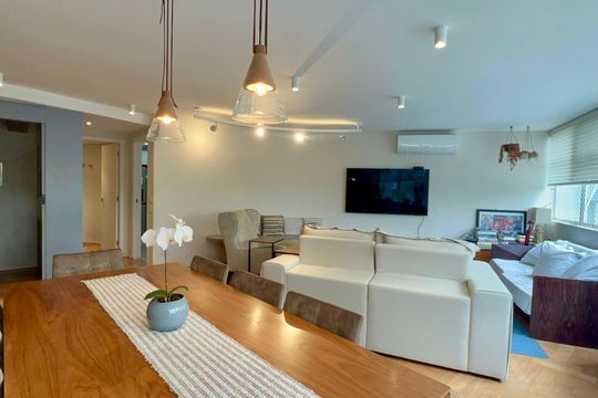 Sala de Jantar de apartamento à venda com 3 quartos, 178m² em Jardim Paulistano, São Paulo