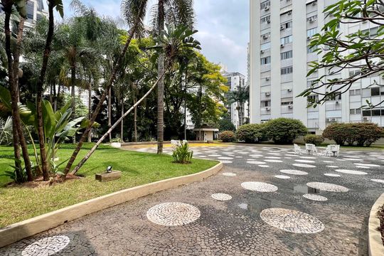 Área comum de apartamento à venda com 3 quartos, 178m² em Jardim Paulistano, São Paulo