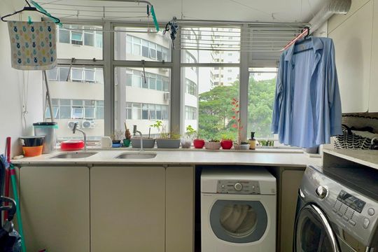 Área de Serviço de apartamento à venda com 3 quartos, 178m² em Jardim Paulistano, São Paulo