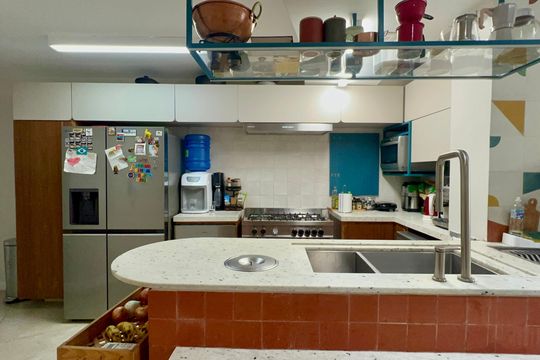 Cozinha de apartamento à venda com 3 quartos, 178m² em Jardim Paulistano, São Paulo