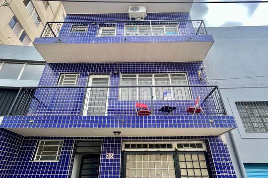 Fachada de kitnet/studio para alugar com 2 quartos, 50m² em Jardim do Trevo, Campinas