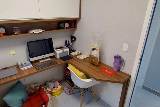 Quarto 3 de apartamento à venda com 3 quartos, 135m² em Jardim, Santo André