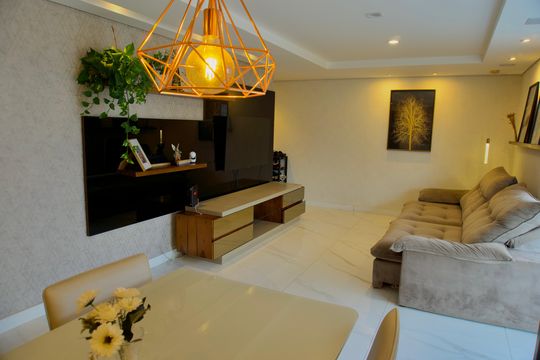 Sala de apartamento à venda com 4 quartos, 127m² em Buritis, Belo Horizonte