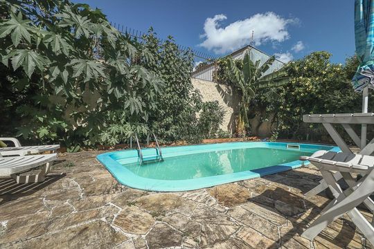 Área comum - Piscina de casa à venda com 3 quartos, 200m² em Jardim Sabará, Porto Alegre