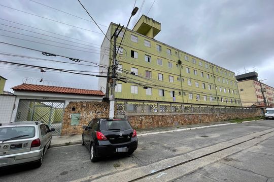 Fachada de apartamento à venda com 3 quartos, 55m² em Conjunto Habitacional Padre Manoel da Nobrega, São Paulo