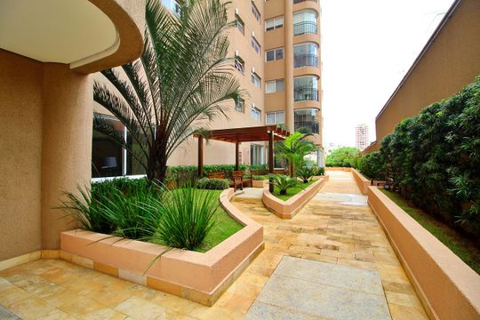 Área comum de apartamento à venda com 3 quartos, 118m² em Vila Valparaíso, Santo André