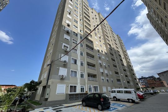 Fachada do bloco de apartamento para alugar com 2 quartos, 55m² em Del Castilho, Rio de Janeiro