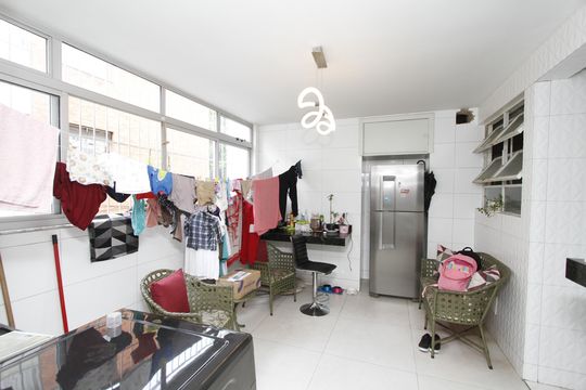Área de Serviço de apartamento à venda com 4 quartos, 248m² em Cidade Jardim, Belo Horizonte