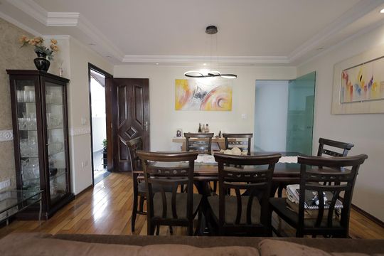 Sala de Jantar de casa à venda com 3 quartos, 270m² em Parque Sao Vicente, Santo André