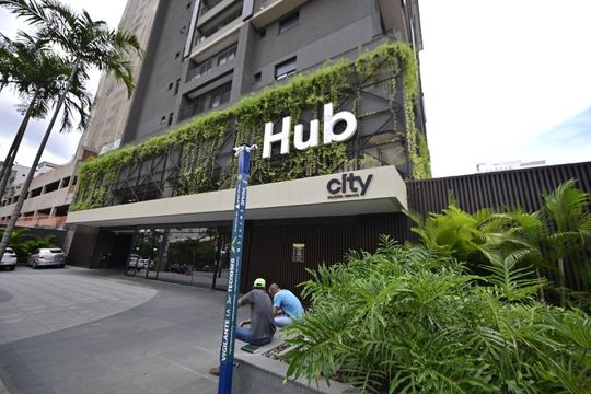 Fachada de apartamento à venda com 1 quarto, 51m² em Setor Bueno, Goiânia
