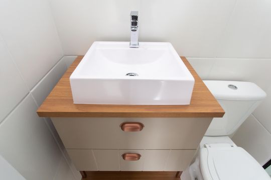 Banheiro - Detalhe de apartamento à venda com 2 quartos, 38m² em Cidade Líder, São Paulo