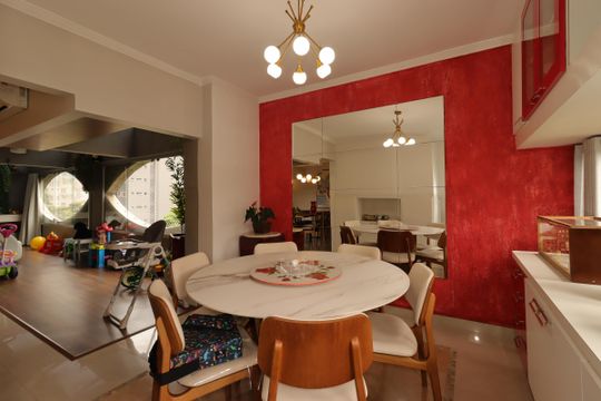 Sala de Almoço de apartamento à venda com 3 quartos, 274m² em Jardim, Santo André