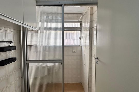 Área de Serviço de apartamento à venda com 1 quarto, 40m² em Vila Monte Alegre, São Paulo