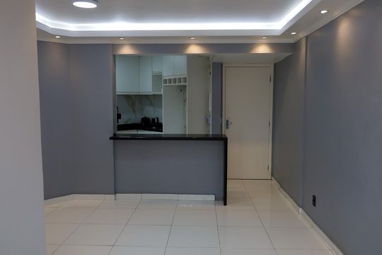 sala de apartamento à venda com 2 quartos, 55m² em Bandeiras, Osasco