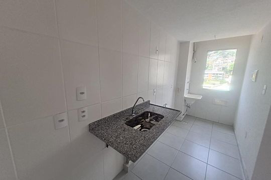 Cozinha de apartamento para alugar com 2 quartos, 47m² em Campinho, Rio de Janeiro