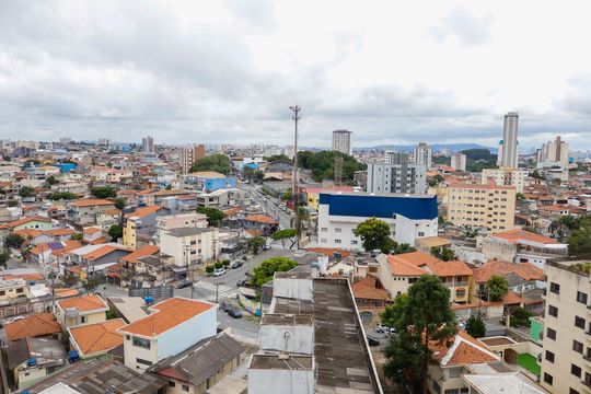 Vista da Sacada de apartamento à venda com 2 quartos, 115m² em Vila Osasco, Osasco