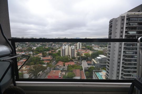 Varanda de kitnet/studio à venda com 1 quarto, 37m² em Butantã, São Paulo