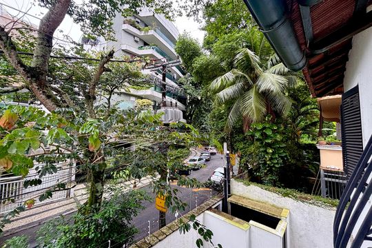 Quarto - vista de apartamento à venda com 1 quarto, 62m² em Jardim Botânico, Rio de Janeiro