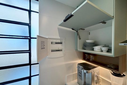 Cozinha de apartamento à venda com 1 quarto, 62m² em Jardim Botânico, Rio de Janeiro