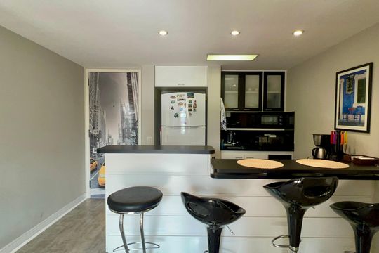 Cozinha - Armários de apartamento à venda com 1 quarto, 45m² em Pinheiros, São Paulo