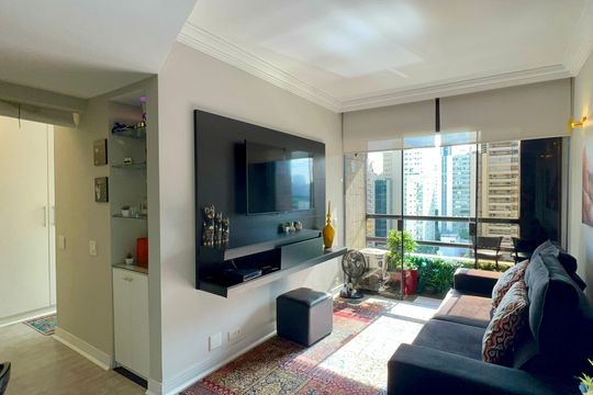 Apartamento à venda com 1 quarto, 45m² em Pinheiros, São Paulo