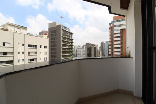 Varanda de apartamento para alugar com 1 quarto, 98m² em Itaim Bibi, São Paulo