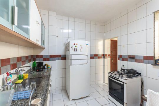 Cozinha de apartamento à venda com 2 quartos, 100m² em Rio Comprido, Rio de Janeiro