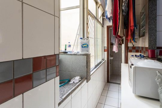 Área de Serviço de apartamento à venda com 2 quartos, 100m² em Rio Comprido, Rio de Janeiro