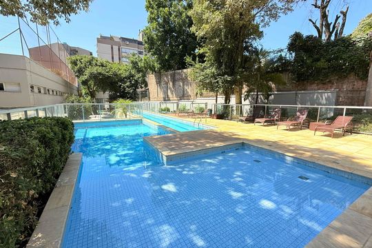 Área comum - Piscina de apartamento para alugar com 2 quartos, 69m² em Petrópolis, Porto Alegre