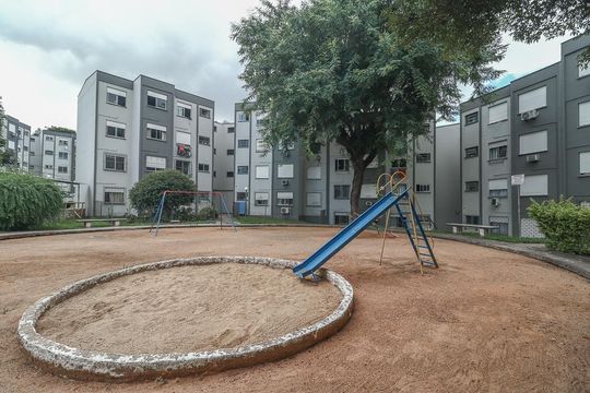Área comum - Playground de apartamento à venda com 2 quartos, 48m² em Jardim Itu, Porto Alegre