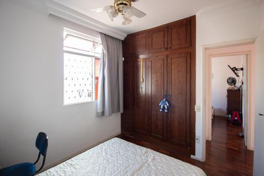 Suíte de apartamento à venda com 3 quartos, 85m² em Pampulha, Belo Horizonte
