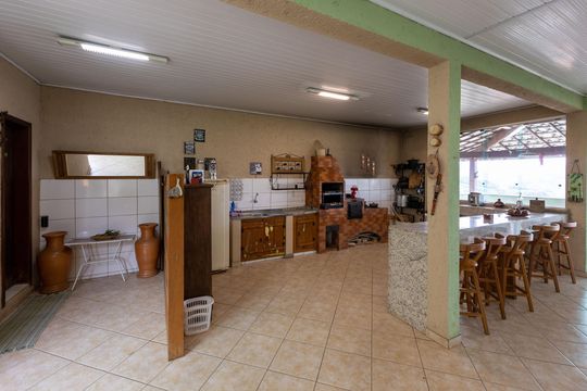 Área Gourmet - Churrasqueira  de casa à venda com 4 quartos, 420m² em Quintas Ii, Nova Lima