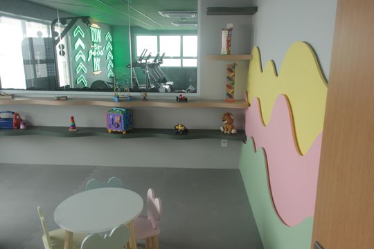 Área comum de apartamento para alugar com 2 quartos, 80m² em Aparecida, Santos