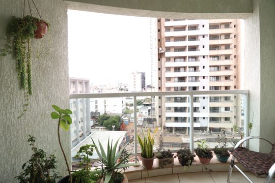 Sacada de apartamento para alugar com 2 quartos, 64m² em Centro, Uberlândia