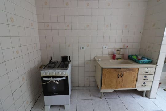 Cozinha e Área de Serviço de apartamento à venda com 2 quartos, 61m² em Veloso, Osasco