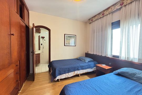 Suíte de apartamento à venda com 1 quarto, 46m² em Moema, São Paulo