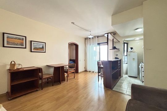 Apartamento à venda com 1 quarto, 46m² em Moema, São Paulo