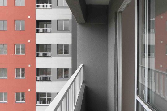 Varanda de kitnet/studio para alugar com 1 quarto, 18m² em Jardim Imperador (zona Leste), São Paulo