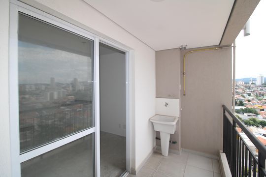Studio - Varanda de apartamento à venda com 1 quarto, 27m² em Lauzane Paulista, São Paulo