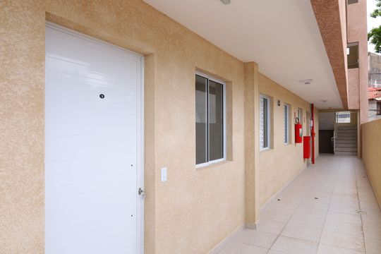Área comum - Saguão do andar de apartamento à venda com 2 quartos, 41m² em Vila Carmosina, São Paulo