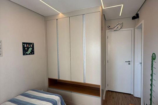 Suíte 1 de apartamento para alugar com 3 quartos, 116m² em Vila Mogilar, Mogi das Cruzes