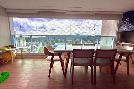 Sacada de apartamento para alugar com 3 quartos, 116m² em Vila Mogilar, Mogi das Cruzes