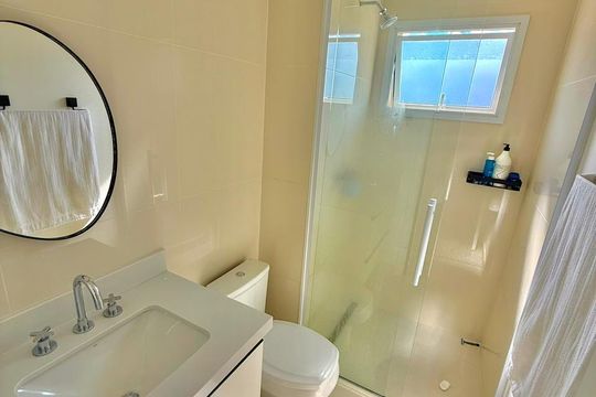 Banheiro  de apartamento para alugar com 3 quartos, 116m² em Vila Mogilar, Mogi das Cruzes