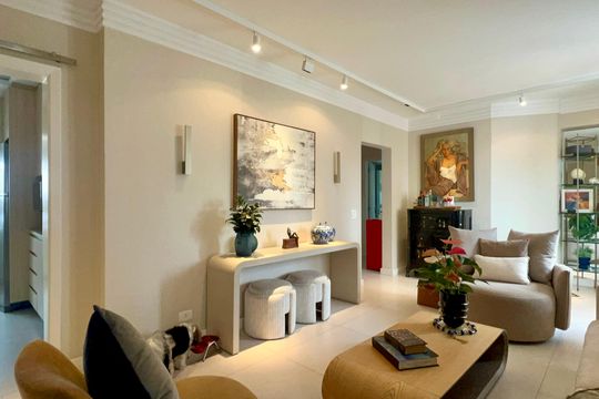 Sala de apartamento para alugar com 3 quartos, 200m² em Jardim America, São Paulo