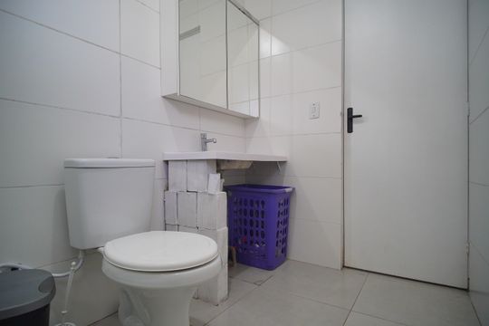 Banheiro da Suíte de casa à venda com 2 quartos, 80m² em São Miguel, São Leopoldo