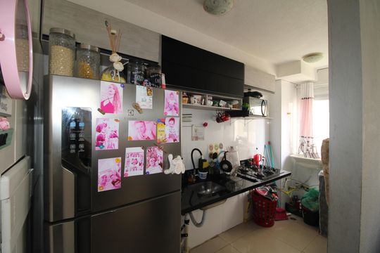 Cozinha de apartamento para alugar com 2 quartos, 50m² em Vila Jaraguá, São Paulo