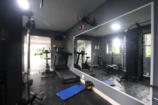 Área comum - Academia de apartamento para alugar com 2 quartos, 47m² em Parque Savoy City, São Paulo