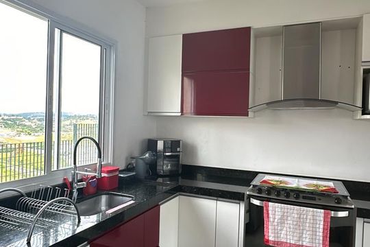 Cozinha de casa de condomínio para alugar com 2 quartos, 60m² em Chácara do Solar III, Santana de Parnaíba