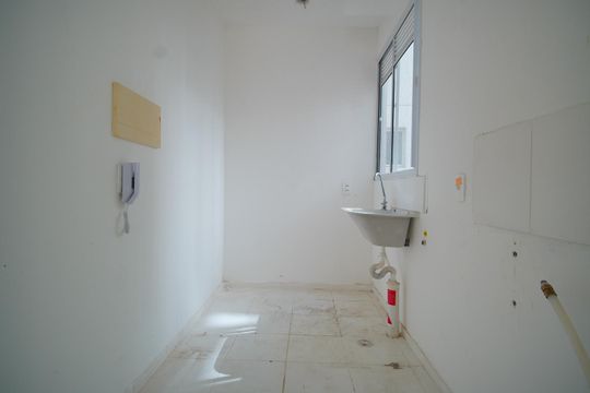Cozinha de apartamento para alugar com 2 quartos, 41m² em Rubem Berta, Porto Alegre