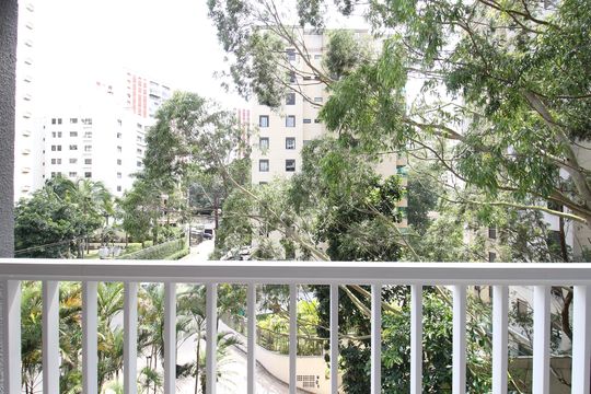 Vista da Sacada de apartamento à venda com 2 quartos, 40m² em Portal do Morumbi, São Paulo